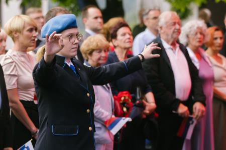 Župan Matej Slapar ob dnevu državnosti »Ko narod stoji odločno, z vero v svoje vrednote in pravice, postane nepremagljiv.«  (19)